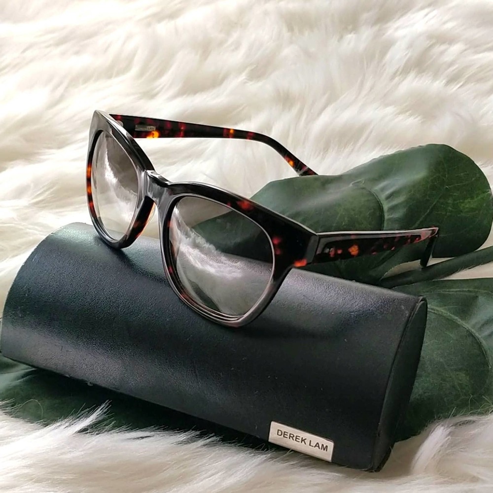 DEREK LAM Felix Tortoise Wayfarer Sunglasses